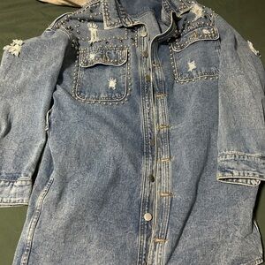 Vervet Studded Denim Jacket